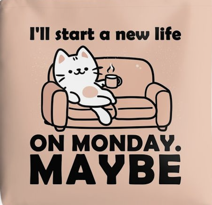 Procrastination illustration